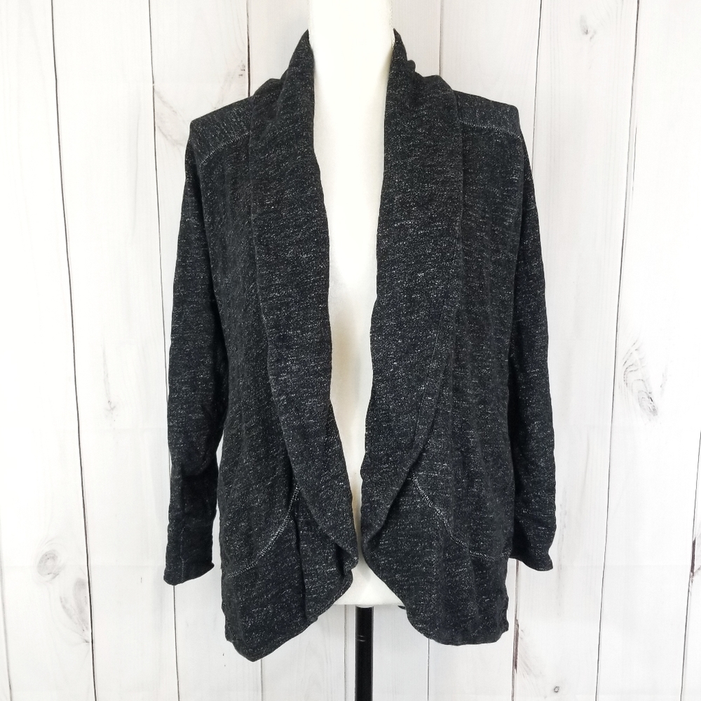A|X Armani Exchange Open Draped Cardigan Sweater